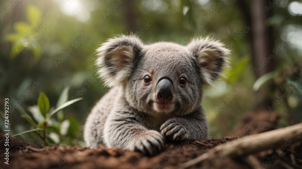 Naklejka premium koala bear