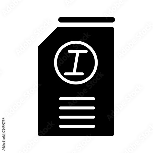 Italic Vector Icon