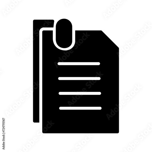 Attached Documents Vector Icon
