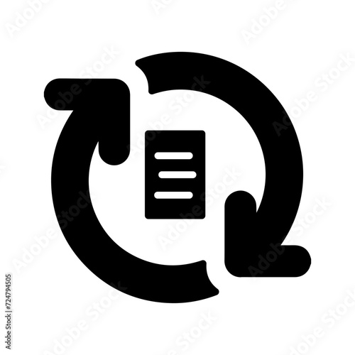 Refresh Page Vector Icon