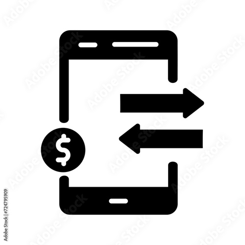 Online Money Vector Icon