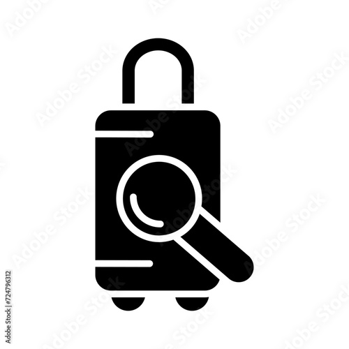 Find Luggage Vector Icon