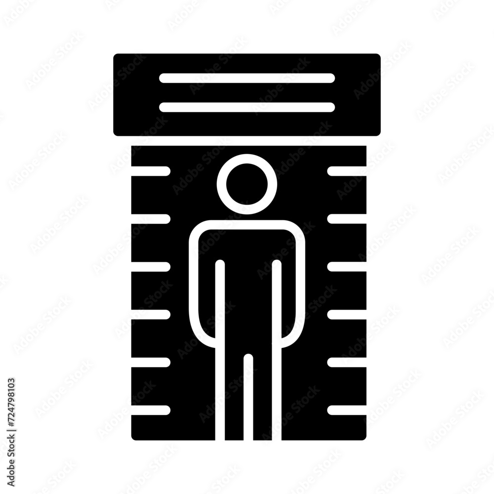 Metal Detector Vector Icon