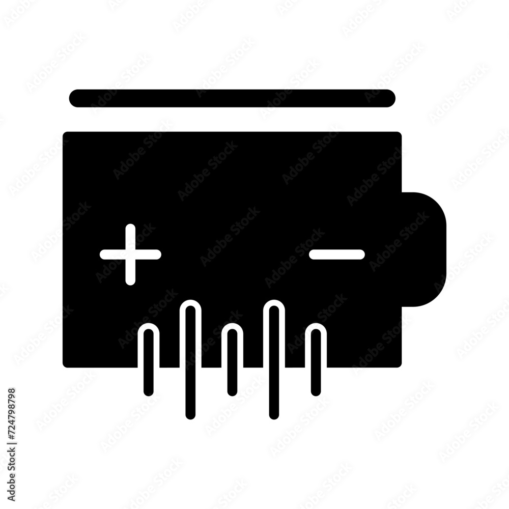 Obraz premium battery Vector Icon