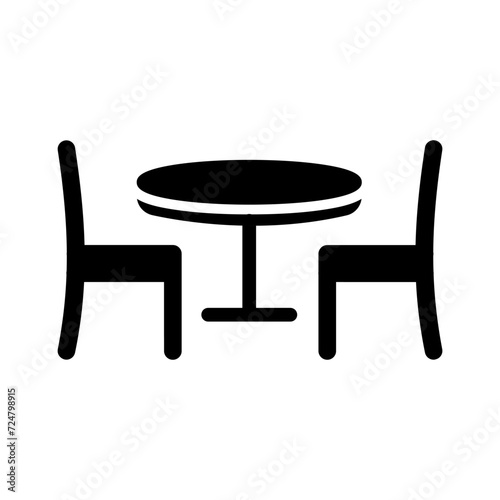 Dining Table I Vector Icon