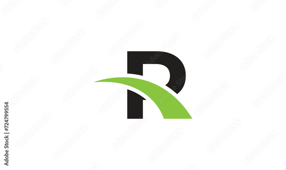 R letter modern company logo icon, letter r logo R letter modern company logo icon, letter r logo