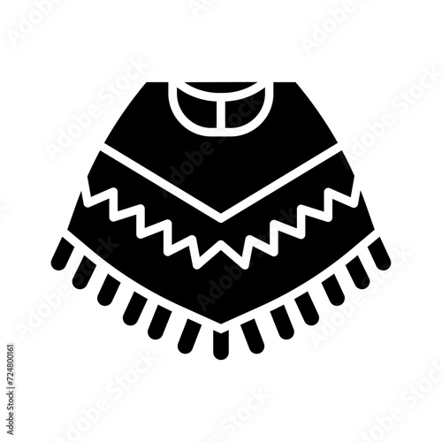 Poncho Vector Icon