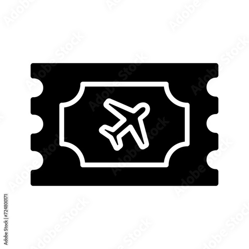 Plane Tickets Vector Icon