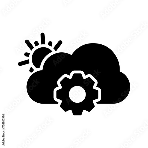 Forecast Vector Icon