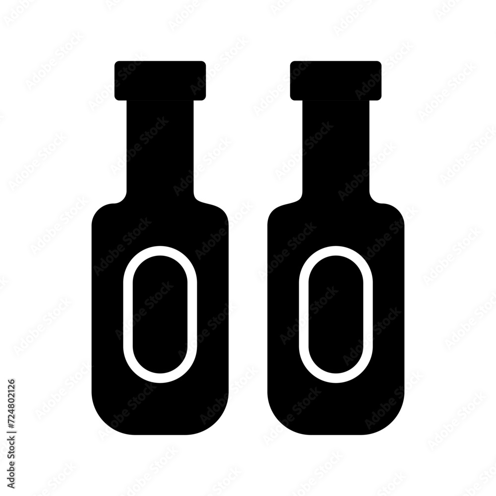 Drink Bottle Vector Icon Drink Bottle Vector Icon