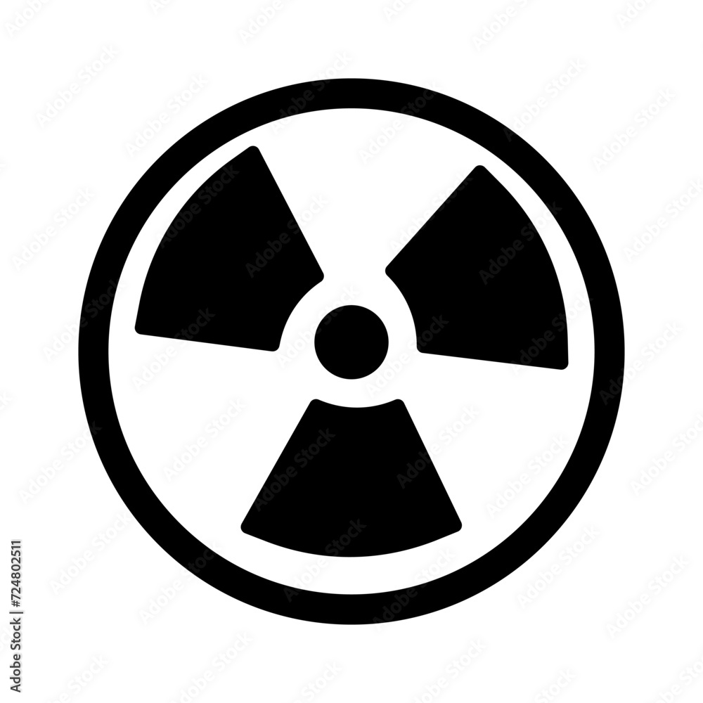 radiation warning sign