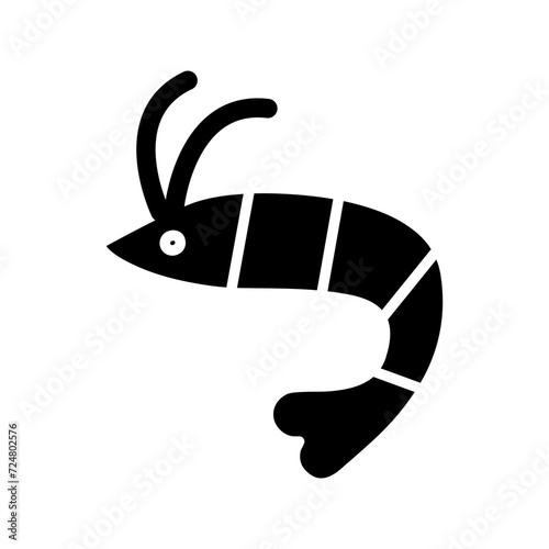 Shrimp Vector Icon
