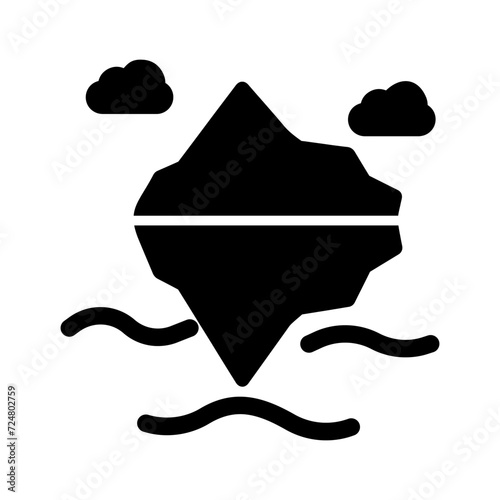 Iceberg Vector Icon