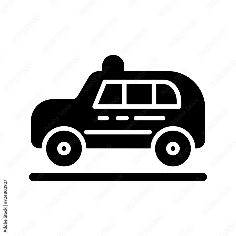 Cab Vector Icon Cab Vector Icon