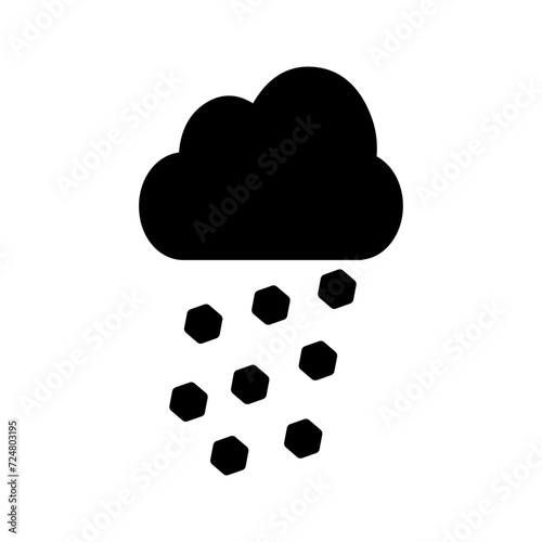 Hail Vector Icon