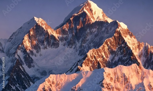 Enchanting Peaks  Pakistan s K2 Summit at Dawn