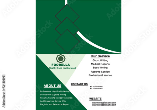New Businees Flyer Template Design print Ready