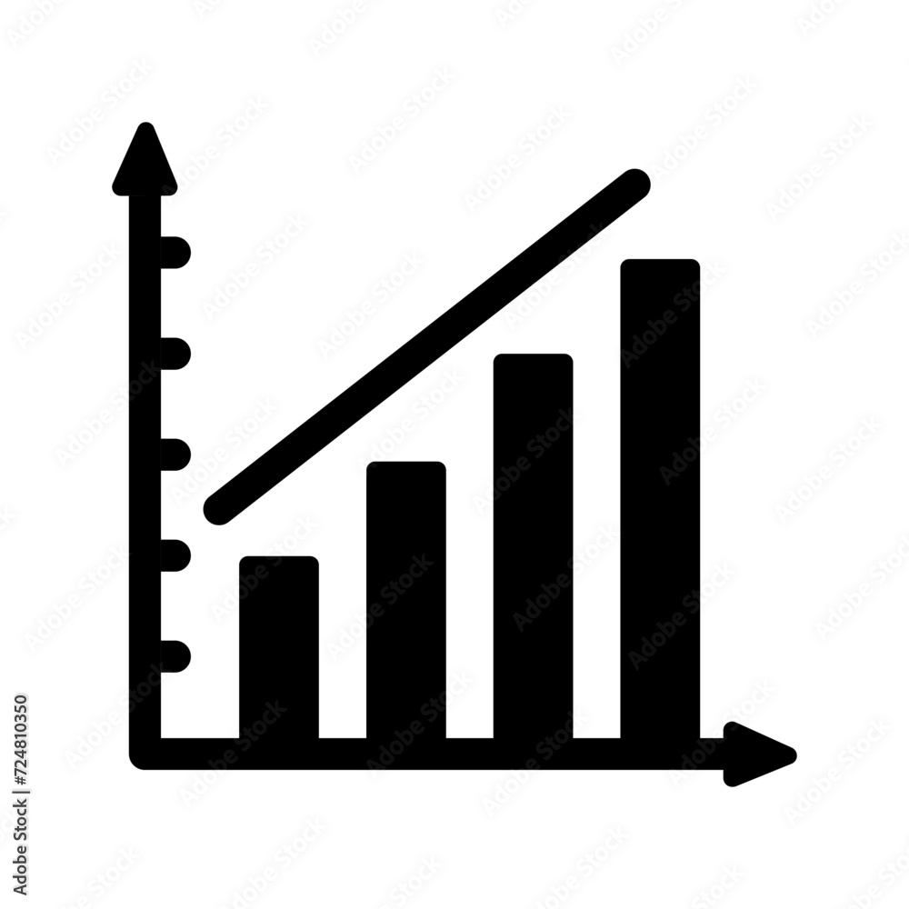 Ascending Bar Vector Icon Ascending Bar Vector Icon