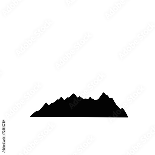 Mountain silhouette 