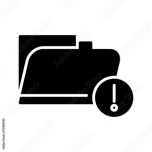 Vulnerable Folder Vector Icon