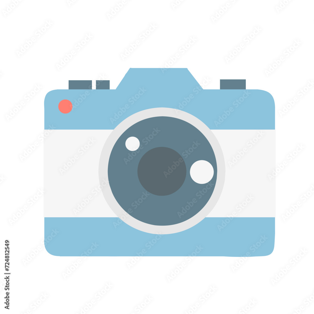 Hand drawn of camera travel element Hand drawn of camera travel element