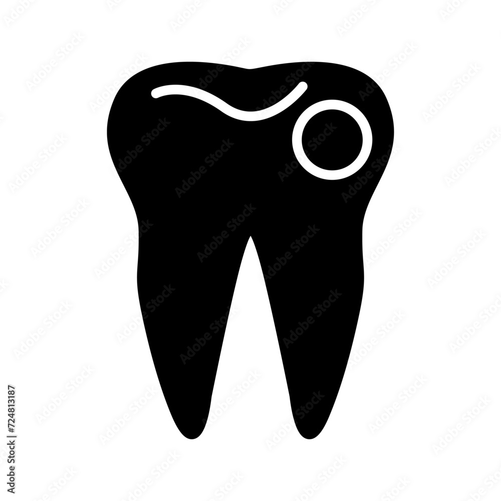 Tooth Vector Icon Tooth Vector Icon