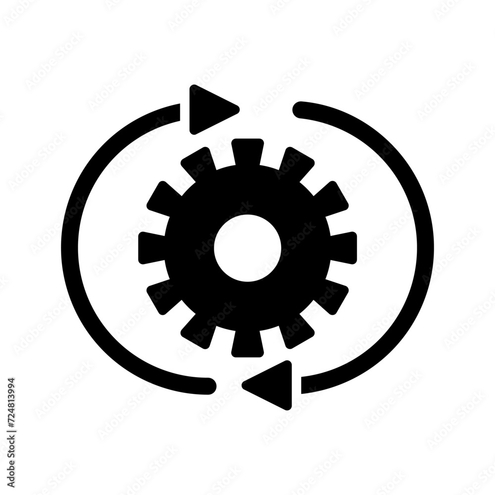 Conversion-Setting Vector Icon