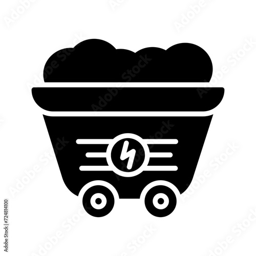 Coal Mine Vector Icon