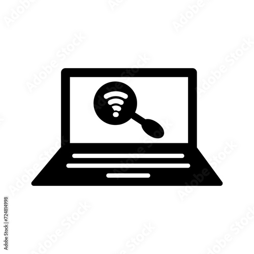 Find on Internet Vector Icon