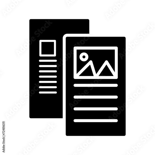 Brochure Vector Icon