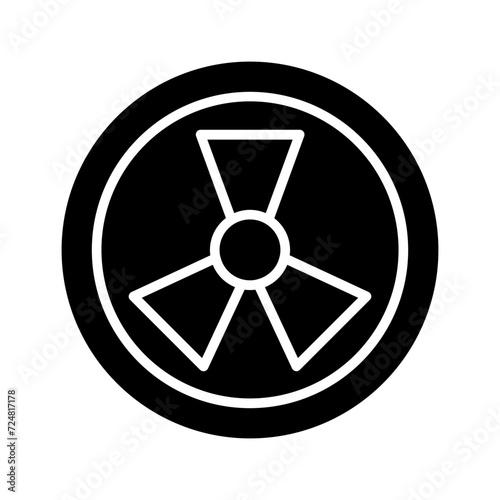 Radiation Vector Icon