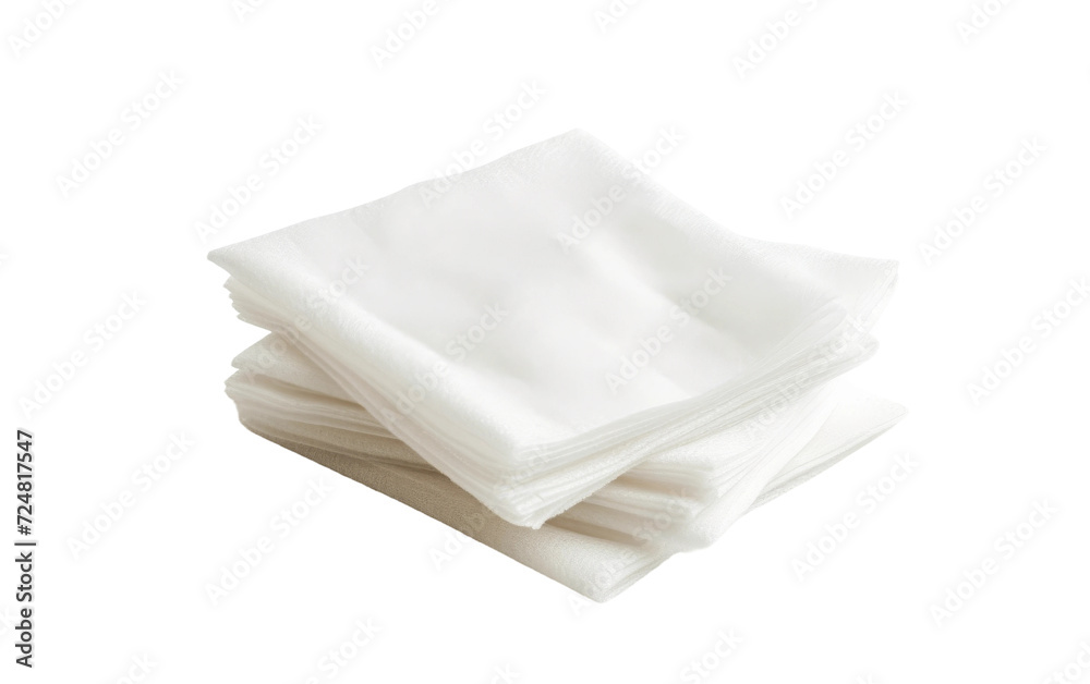 Elevate Cleanliness with Cleaning Wipes On Transparent Background.