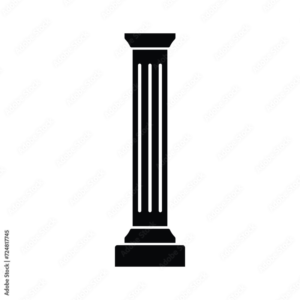 house terrace pillars icon house terrace pillars icon
