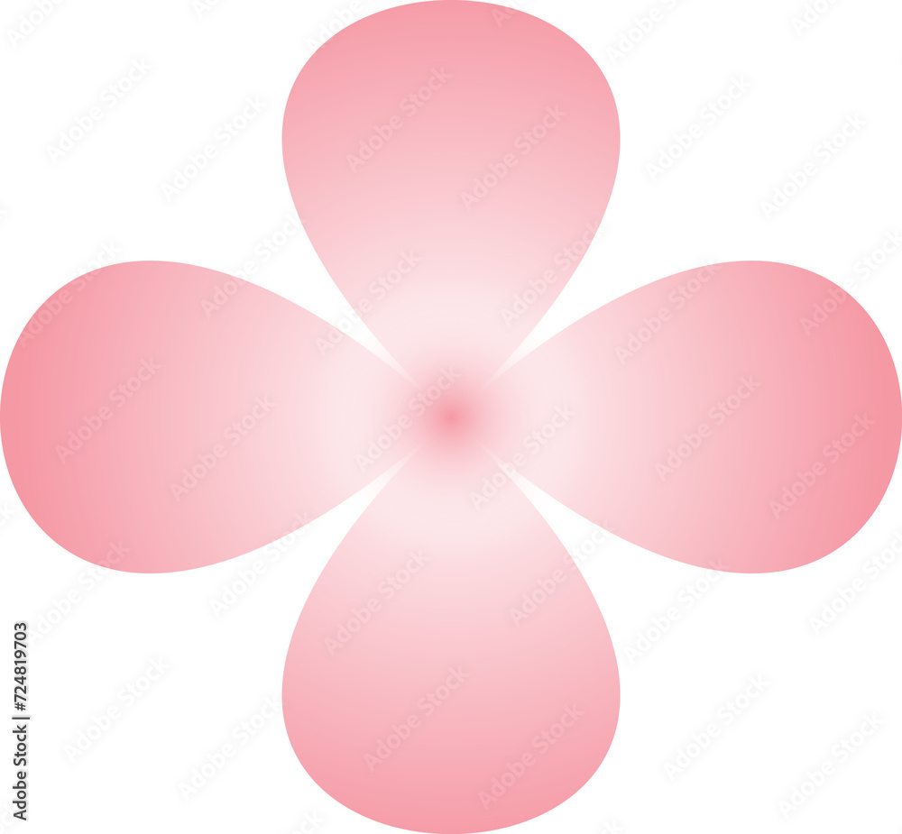 pink flower isolated on white background pink flower isolated on white background