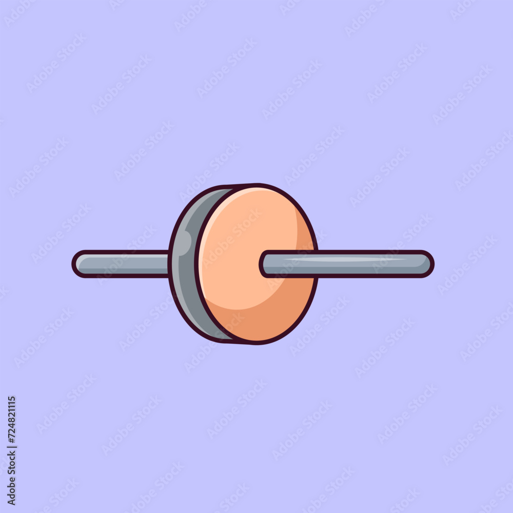 Roller Wheel Knee lustration, Vector, Icon Isolated Roller Wheel Knee lustration, Vector, Icon Isolated