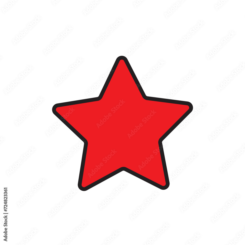 Star icon vector illustration. Free royalty images Star icon vector illustration. Free royalty images