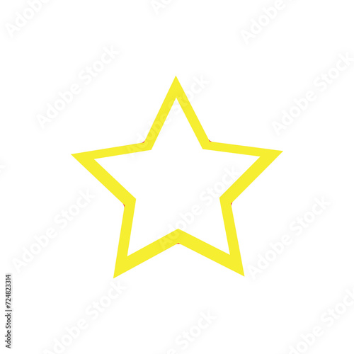  star Bookmark icon logo vector symbol illustration