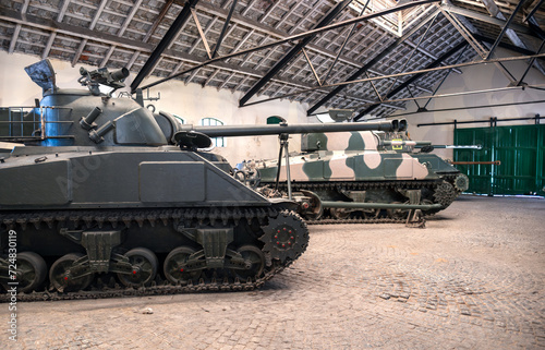 Exploring History: Inside the Sherman Tanks Garage