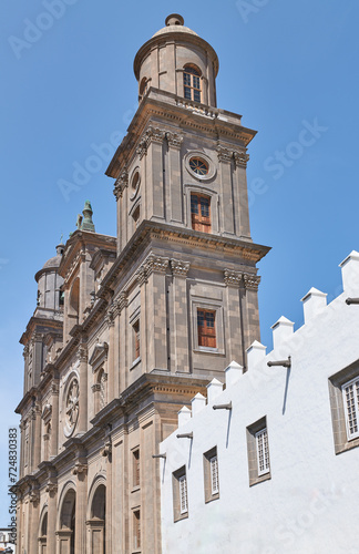 Gran Canaria island, nature and architecture