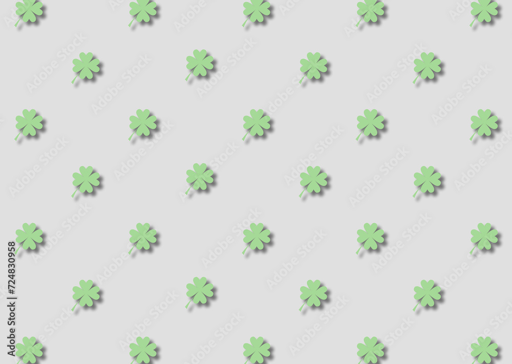 Clover background that could be used at St. patrick's day. Clover background that could be used at St. patrick's day.