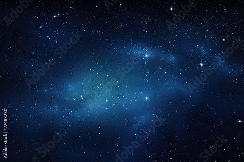 dark blue and black background of galaxy with glowing stars