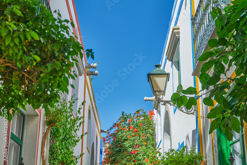 Gran Canaria island, nature and architecture