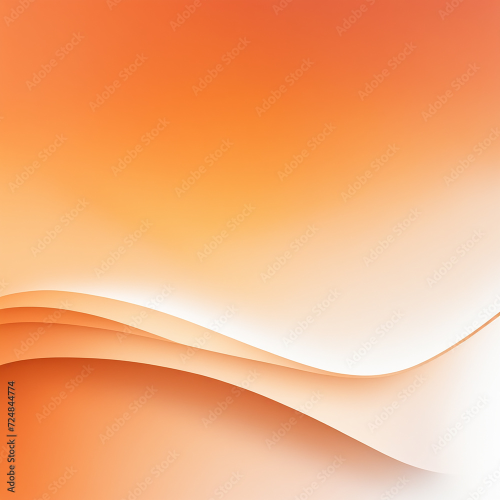 Fototapeta premium Abstract light orange gradeint background and texture. Design light orange colorful background