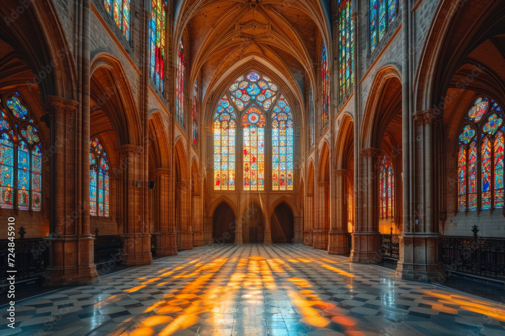 a beautiful gothic cathedral