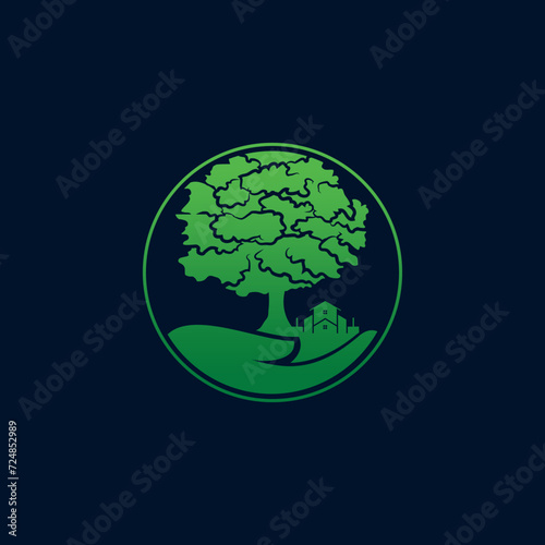 tree with care logo design template