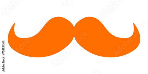 Vector illustration red mustache for St. Patrick’s Day