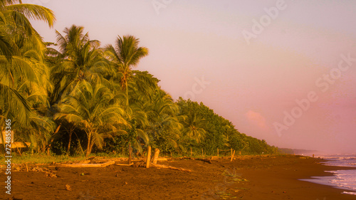 Sunset in Tortuguero