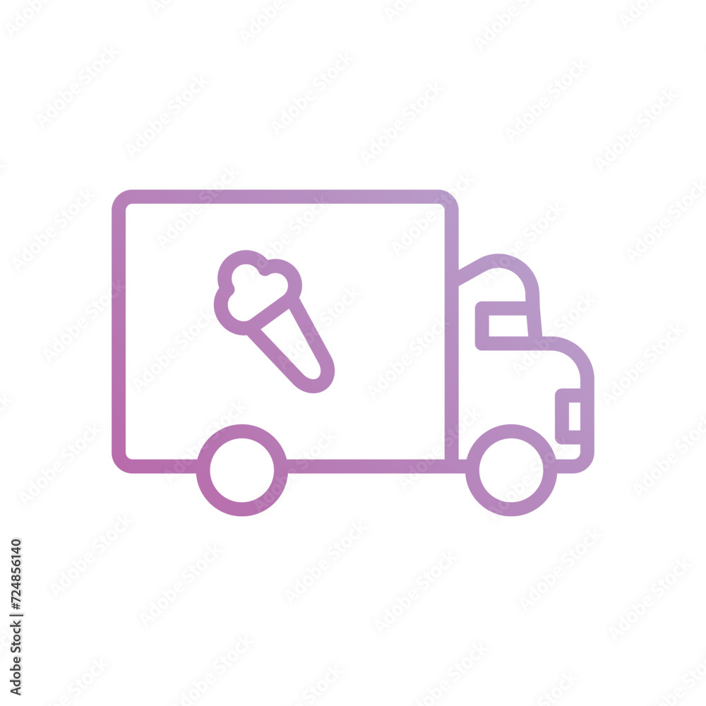 ice man icon with white background vector stock illustration