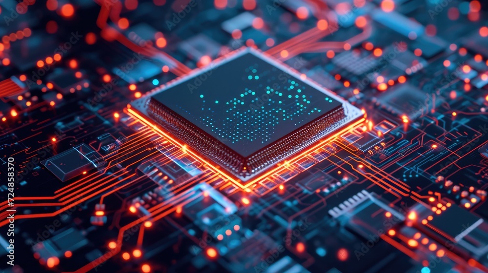 AI chip within a phone actively defending against cyber threats AI chip within a phone actively defending against cyber threats