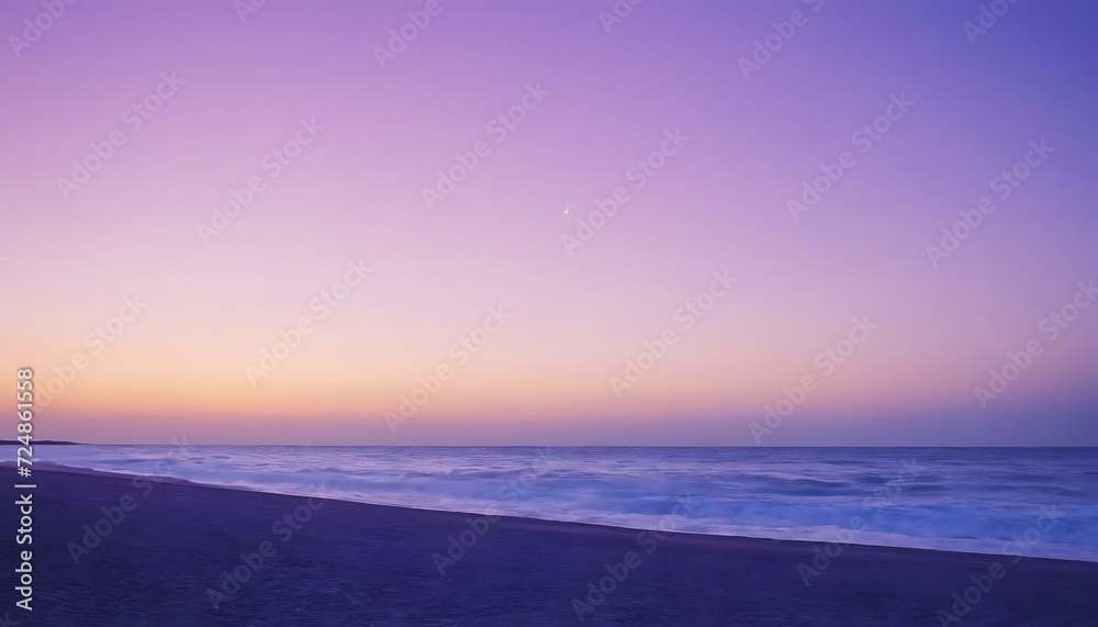 Oceanic twilight gradient from cobalt blue to lavender